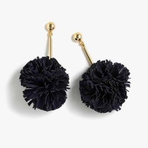 J. Crew Pom Pom Earrings